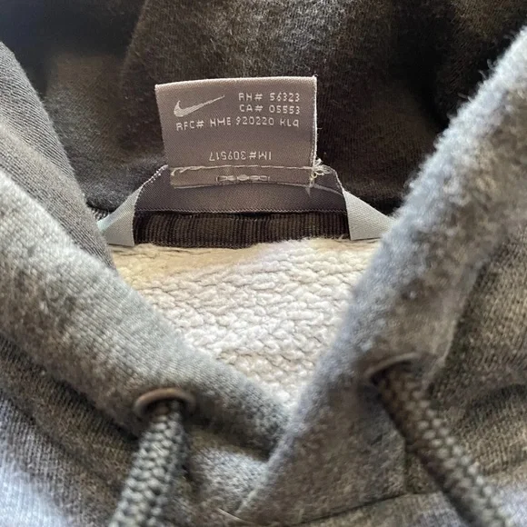 Y2k Nike Embroidered Swoosh Hoodie size large see desc - Picture 6 of 8